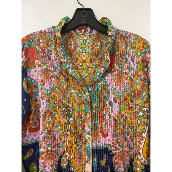 Johnny Was BRAEMAR KITA TUNIC Small - Picture 6 of 10